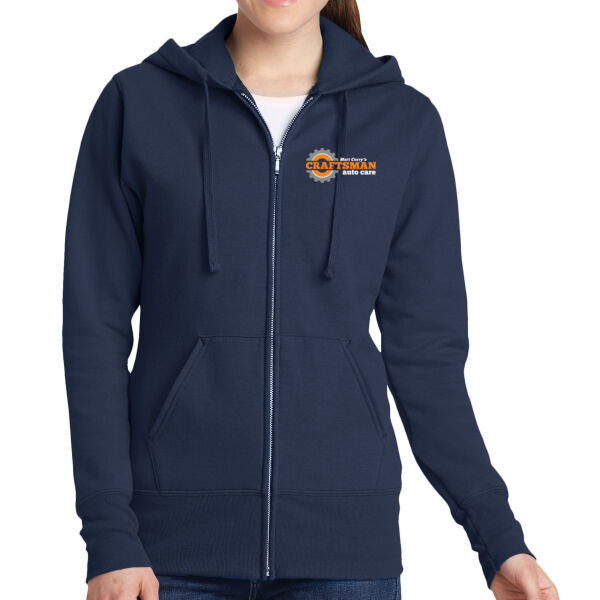 CFN - Women's Core Fleece Full Zip Hooded Sweatshirt Thumbnail