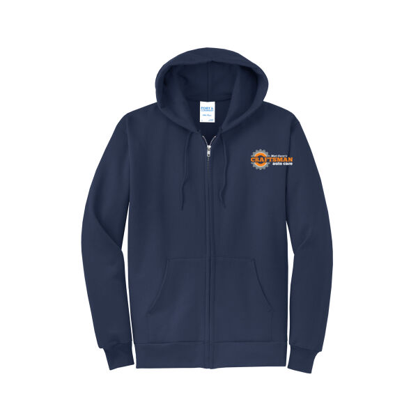 CFN - Core Fleece Full Zip Hooded Sweatshirt Thumbnail