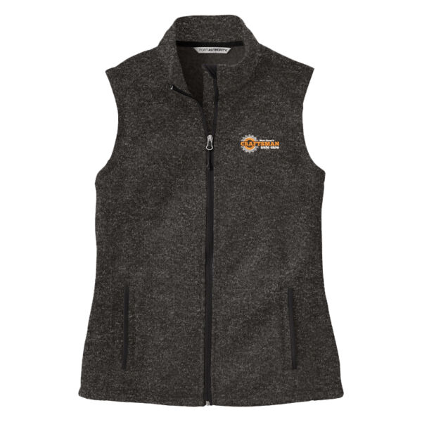 CFN - Women's Sweater Fleece Vest Thumbnail